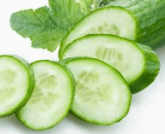 cucumber help in removal of pimple scars